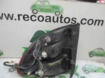 Second-hand car spare part left tailgate light for kia rio i fastback (dc) 1.3 oem iam references 0k34a51140l  