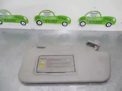 Peça sobressalente para automóvel em segunda mão para-sol direito por nissan micra (k12e) 1.4 cat referências oem iam 