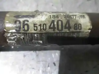 Second-hand car spare part front right transmission for peugeot 207/207+ (wa_, wc_) 1.4 oem iam references 9651040480  