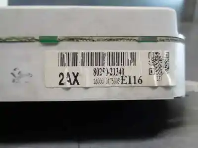 Tweedehands auto-onderdeel multifunctioneel display voor ssangyong rodius i 2.7 xdi oem iam-referenties 8025021340  