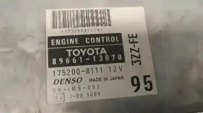 Second-hand car spare part ecu engine control for toyota corolla (e12) 1.6 16v oem iam references 8966113070  1752008111