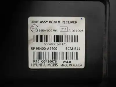 Second-hand car spare part electronic module for kia carens ( ) 1.7 crdi cat oem iam references 95400a4700  