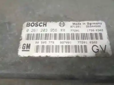 Second-hand car spare part ecu engine control for opel sintra 3.0 v6 cat oem iam references 90505779  0261203956