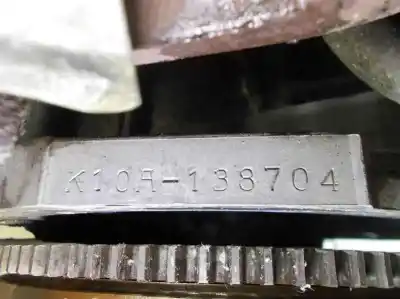 Second-hand car spare part complete engine for suzuki wagon r+ sr (em) 1.0 16v cat oem iam references k10a  138704