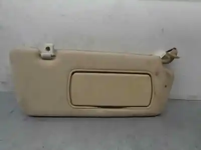 Second-hand car spare part right sunshade for ssangyong rexton 2.7 turbodiesel cat 180 cv / 132 kw oem iam references 7610408002eam