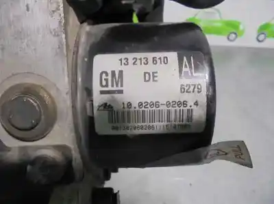 Автозапчастина б/у абс для opel astra h (a04) 1.9 cdti (l48) посилання на oem iam 13213610  10020602064