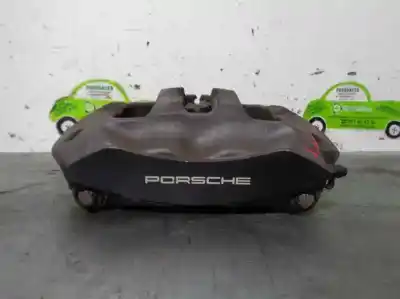 Автозапчастина б/у задній лівий гальмівний супорт для porsche cayenne (92a) 3.0 diesel посилання на oem iam 7p0615423  20a52205