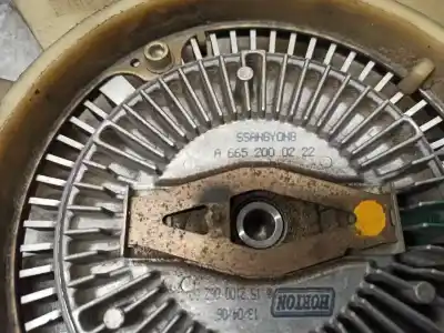 İkinci el araba yedek parçası viskoz motor fan için ssangyong rexton / rexton ii (gab_) 2.7 d 4x4 oem iam referansları a6652000222  152100062001