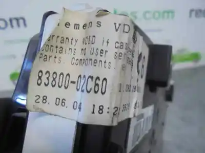 Second-hand car spare part dashboard for toyota corolla (_e12_) 2.0 d-4d (cde120r_ cde120l_) oem iam references 8380002c60  11008028002