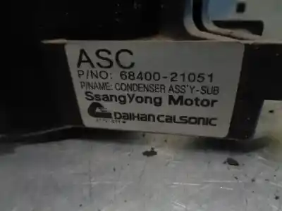 Автозапчастина б/у електро вентилятор для ssangyong rodius 2.7 turbodiesel cat посилання на oem iam 6840021051  