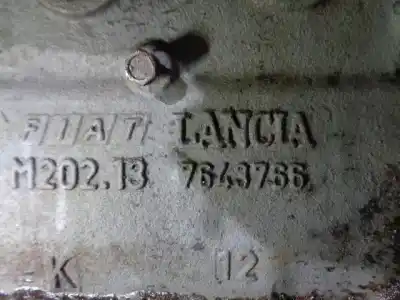 Pezzo di ricambio per auto di seconda mano motore completo per lancia delta 1.3 riferimenti oem iam 3831b000 7025385 