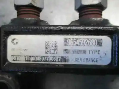 Автозапчасти б/у рампа инжектора за citroen jumpy ii furgoneta 1.6 hdi 90 8v ссылки oem iam 9654592680  