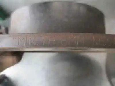 Peça sobressalente para automóvel em segunda mão disco de travão traseiro por nissan qashqai / qashqai +2 i (j10, nj10, jj10e) 2.0 dci referências oem iam   