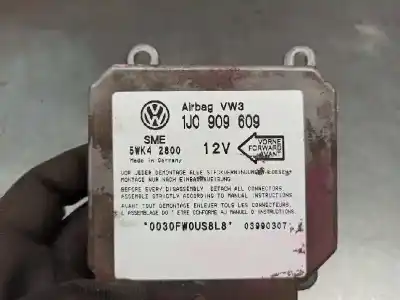 Автозапчастина б/у блок управління подушками безпеки для volkswagen jetta (1k2) 1.9 tdi посилання на oem iam 1j0909609  5wk42800