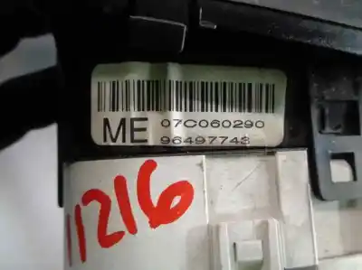 Second-hand car spare part multifunction display for chevrolet matiz 1.0 cat oem iam references 96497743  