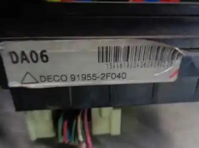 Second-hand car spare part fuse box unit for kia cerato 2.0 lx crdi familiar oem iam references 919552f040  