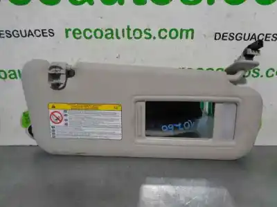 Peça sobressalente para automóvel em segunda mão para-sol direito por mazda 3 (bl) 1.6 mzr (bl14) referências oem iam bdc56927075