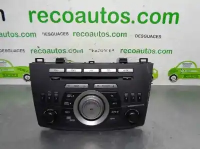 Peça sobressalente para automóvel em segunda mão sistema de áudio / rádio cd por mazda 3 (bl) 1.6 mzr (bl14) referências oem iam bda466ar0b