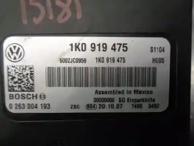 Second-hand car spare part electronic module for volkswagen eos (1f8) 2.0 tdi oem iam references 1k0919475  0263004193