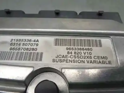 Автозапчасти б/у блок управления подвеской за citroen c6 (td_) 2.7 hdi ссылки oem iam 9658708280  9653388480