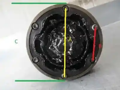 Автозапчастина б/у передня права трансмісія для seat toledo ii (1m2) 1.9 tdi посилання на oem iam 1j0407272  