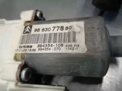 Second-hand car spare part driver left window regulator for citroen c6 (td_) 2.7 hdi oem iam references 9663077880  