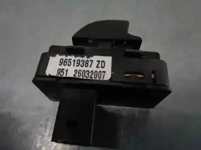 Second-hand car spare part rear left power window switch for citroen c6 (td_) 2.7 hdi oem iam references 96519387zd  