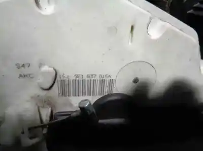 Автозапчастина б/у замок передніх дверей лівий для skoda rapid spaceback (nh1) 1.6 tdi посилання на oem iam 5e1837015a  