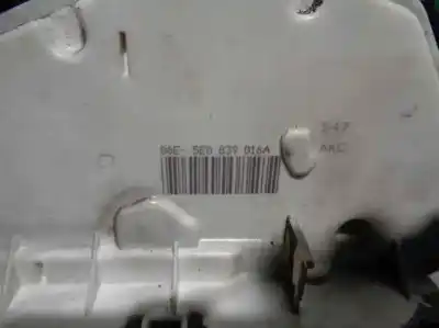 Автозапчасти б/у замок задней правой двери за skoda rapid spaceback (nh1) 1.6 tdi ссылки oem iam 5e0839016a  