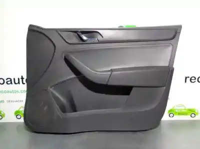 Second-hand car spare part right front door trim for skoda rapid spaceback (nh1) 1.6 tdi oem iam references 5jb867014c