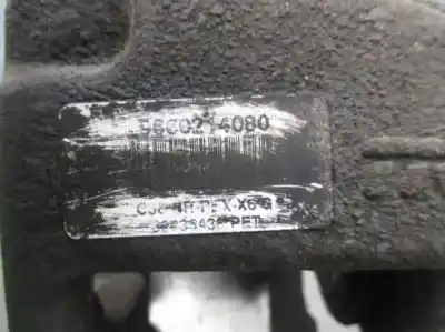 Автозапчастина б/у задній лівий гальмівний супорт для citroen c6 (td_) 2.7 hdi посилання на oem iam 9660214080  32035436