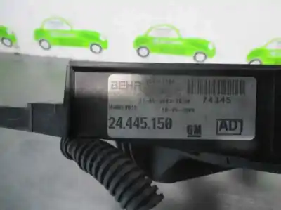 İkinci el araba yedek parçası elektro fan için opel corsa d (s07) 1.4 (l08 l68) oem iam referansları 24445150  560961104