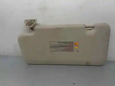 Peça sobressalente para automóvel em segunda mão para-sol direito por nissan note (e11e) 1.4 cat referências oem iam   