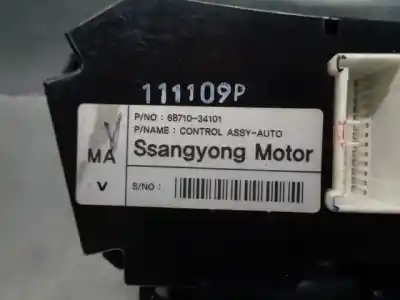 Автозапчасти б/у климат-контроль за ssangyong korando 2.0 td cat ссылки oem iam 6871034101  