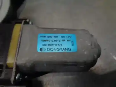 Автозапчастина б/у регулятор скла заднього правого для ssangyong korando (ck) 2.0 e-xdi посилання на oem iam 98840cz010  