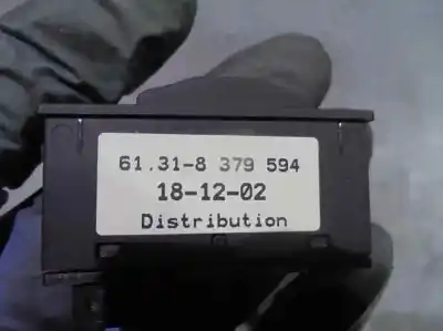 Peça sobressalente para automóvel em segunda mão comutador de luzes por bmw serie 7 (e65/e66) 760li referências oem iam 61318379594  