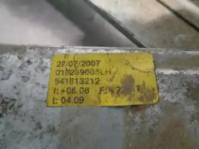 Second-hand car spare part driver left window regulator for opel corsa d 1.3 16v cdti oem iam references 541613212  