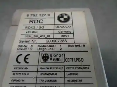Peça sobressalente para automóvel em segunda mão módulo eletrônico por bmw x5 (e53) 3.0d referências oem iam 6752127  