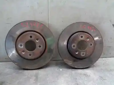 Автозапчастина б/у передній гальмовий диск для renault scenic (ja..) 1.9 dci authentique посилання на oem iam 7701207829