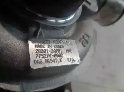 Автозапчастина б/у турбонагрузник для kia cee´d (jd) 1.6 crdi 128 посилання на oem iam 282012a701  7752740002