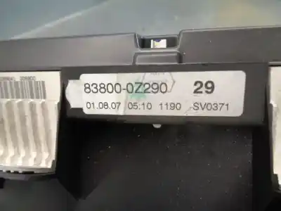 Peça sobressalente para automóvel em segunda mão quadrante por toyota auris luna+ referências oem iam 838000z290  