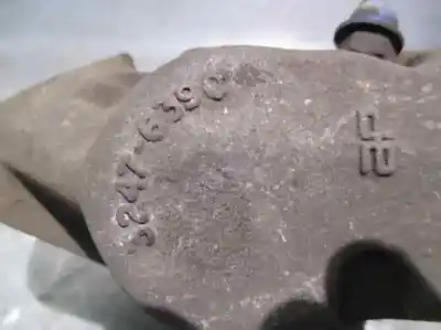 Автозапчастина б/у задній правий гальмівний супорт для land rover discovery (salljg/lj) 2.5 turbodiesel посилання на oem iam 3247837c  3247639c