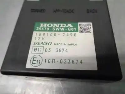 Автозапчастина б/у електронний модуль для honda cr-v (re) 2.2 ctdi посилання на oem iam 39670swwg01  1881002490