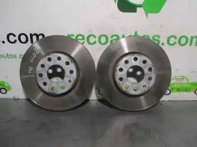 Peça sobressalente para automóvel em segunda mão disco de travão dianteiro por audi a3 (8v) 1.6 tdi referências oem iam 