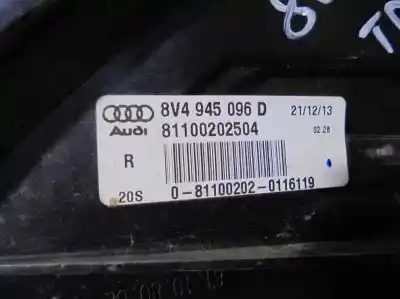 Second-hand car spare part right tailgate light for audi a3 (8v) 1.6 tdi oem iam references   