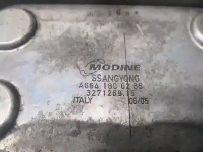 Автозапчасти б/у поддержка масляного фильтра за ssangyong kyron 2.0 xdi 4x4 ссылки oem iam a6641800110  327126915