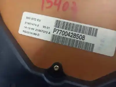 Second-hand car spare part dashboard for renault clio ii fase i (b/cbo) 1.9 d alize oem iam references p7700428508  216514742