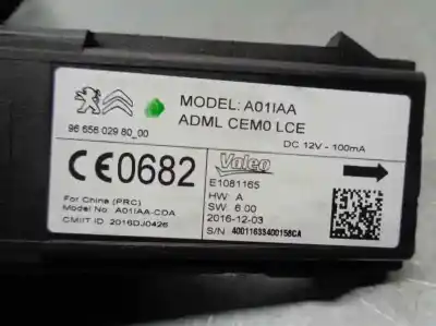 Second-hand car spare part electronic module for citroen c4 lim. feel oem iam references 9665602980  