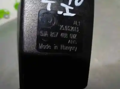Peça sobressalente para automóvel em segunda mão chicote / encaixe cinto segurança por skoda rapid spaceback (nh1) 1.6 tdi referências oem iam 5ja857488qvz  
