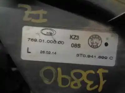 Автозапчасти б/у левая противотуманная фара за skoda superb combi (3t5) 2.0 tdi dpf ссылки oem iam   